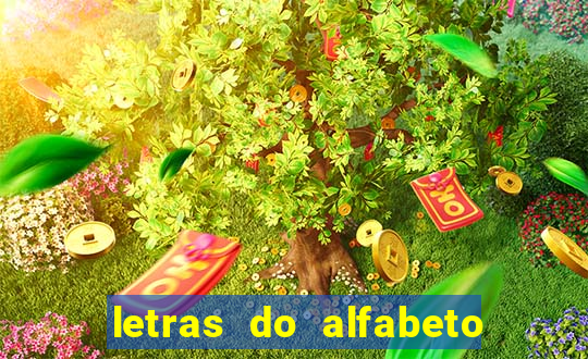 letras do alfabeto personalizadas para imprimir